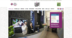 Desktop Screenshot of hotelup.fr
